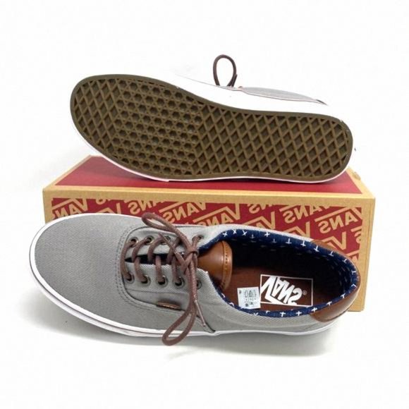 💖MEGA SALE💖Vans Women Era 59 T&L Frost Gray VN000ZMSH0K Lacing Canvas Plus - Picture 2 of 12